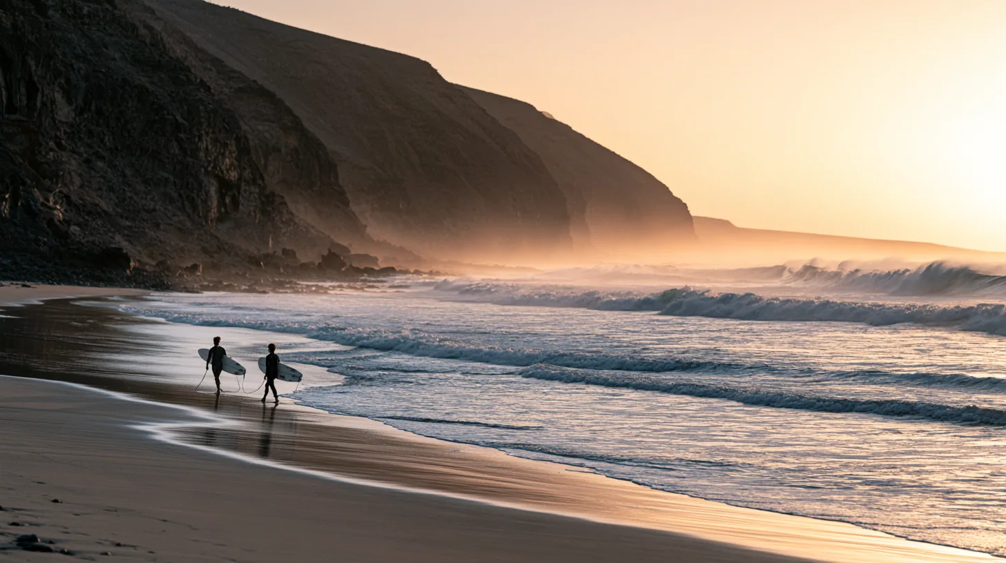 La llamada del Atlántico: surf en Fuerteventura